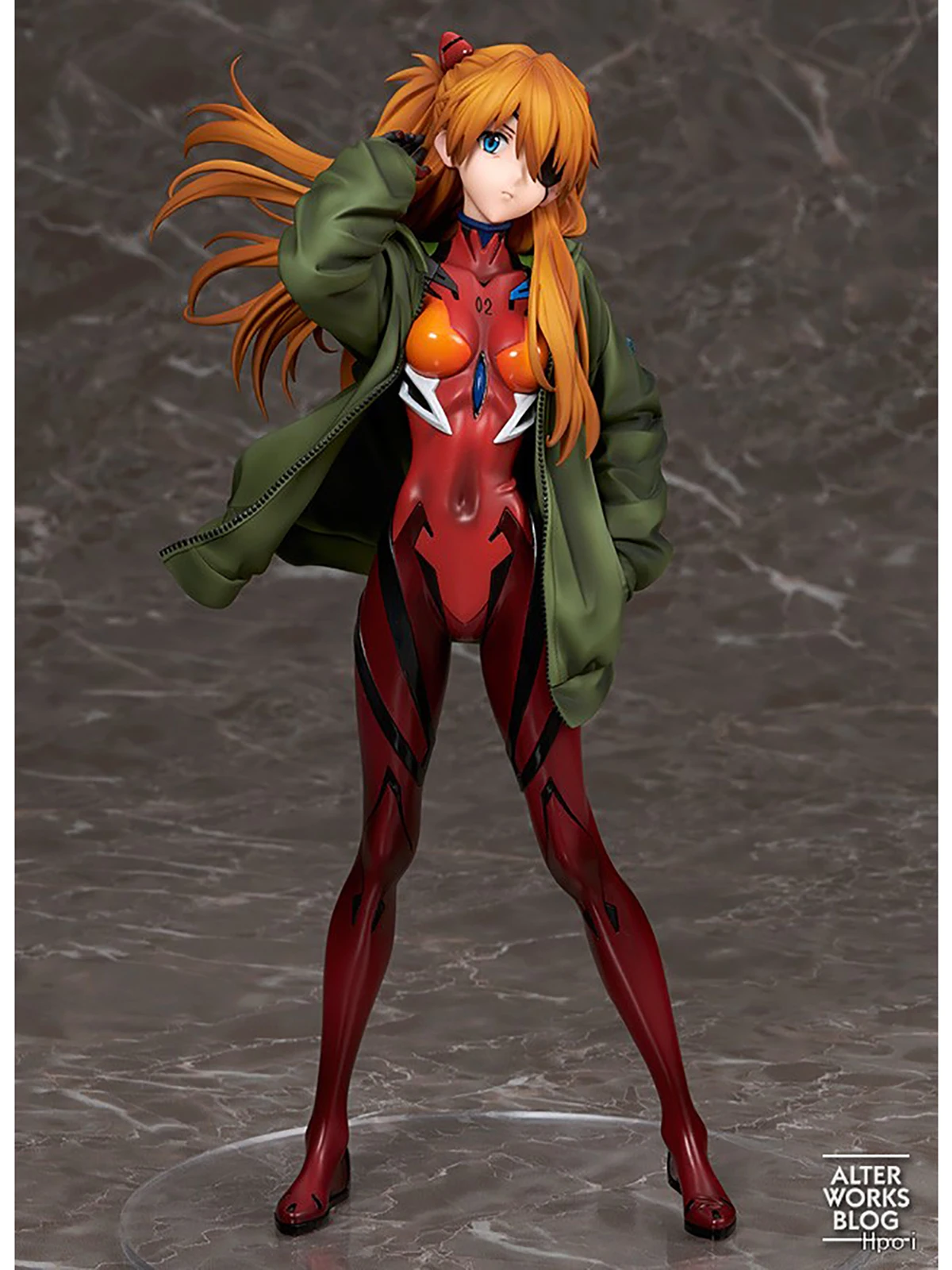شين إيفانجيليون جيكيوبان الأصلي الأصلي المطلي مسبقًا: | |   Souryuu Asuka Langley Parka Ver. 1/7 ح = 230 ملم هدية شخصية أنيمي