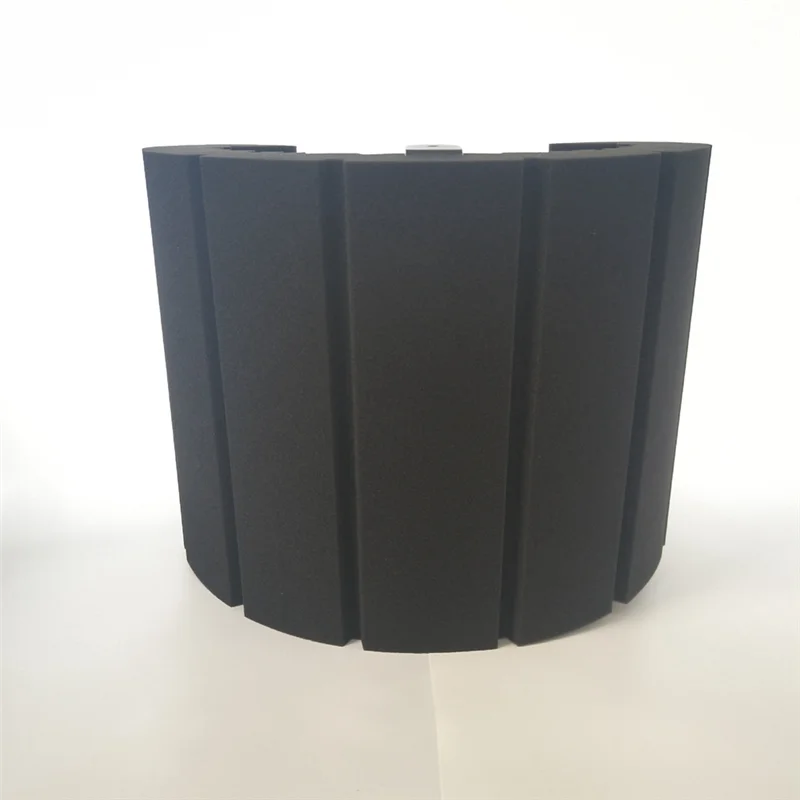 

Y43A-F5 Recording Microphone Windscreen Microphone Isolation Screen Mic Sound-Absorbing Cover High-Density Foam Soundproof Cover