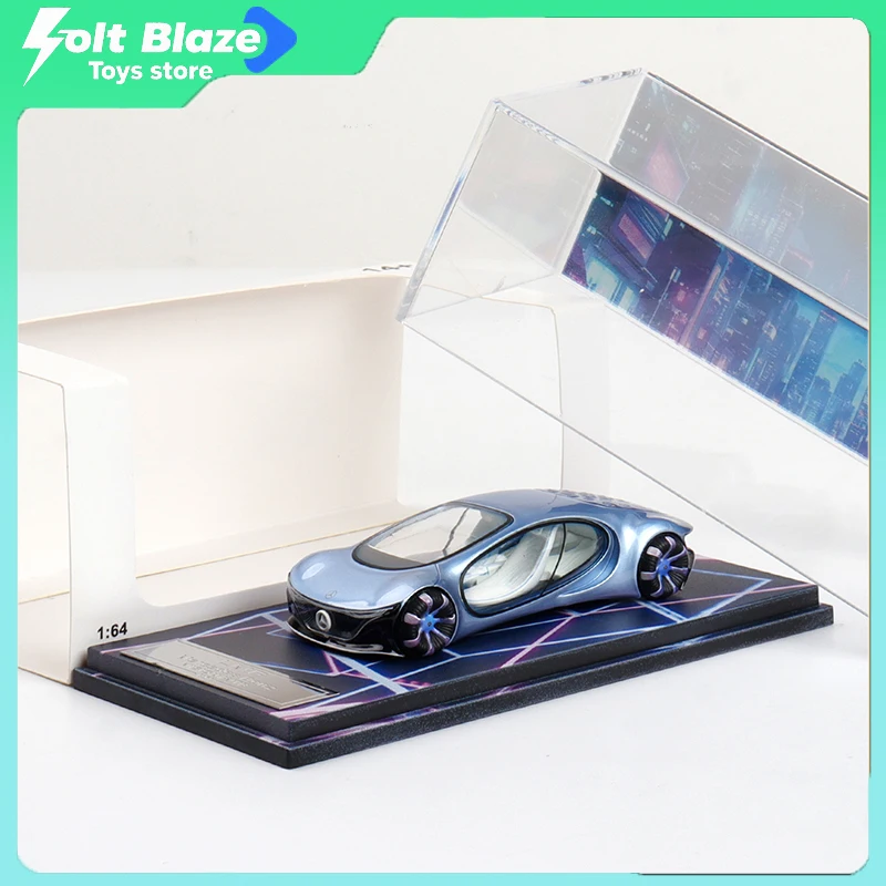 

LMF Mercedes 1/64 Benz Avatar Concept Car Simulation Collection Alloy Car Model room display models boy birthday toys gift