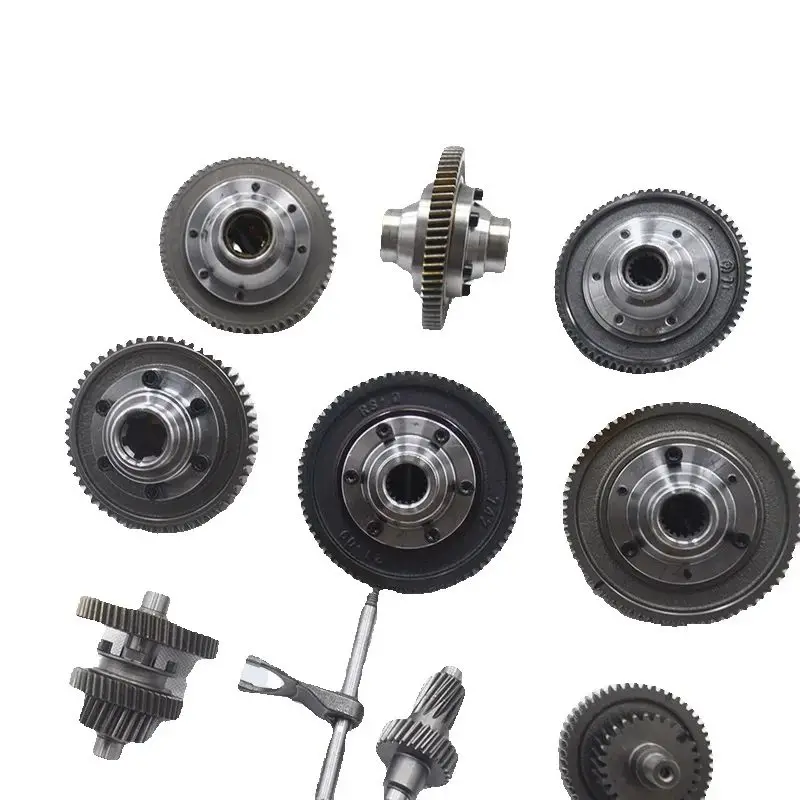 Electric Tricycle Differential Gearbox Gear Pack Gear Shift Modification Accessories Size Six Teeth 55 Teeth and 64 Teeth