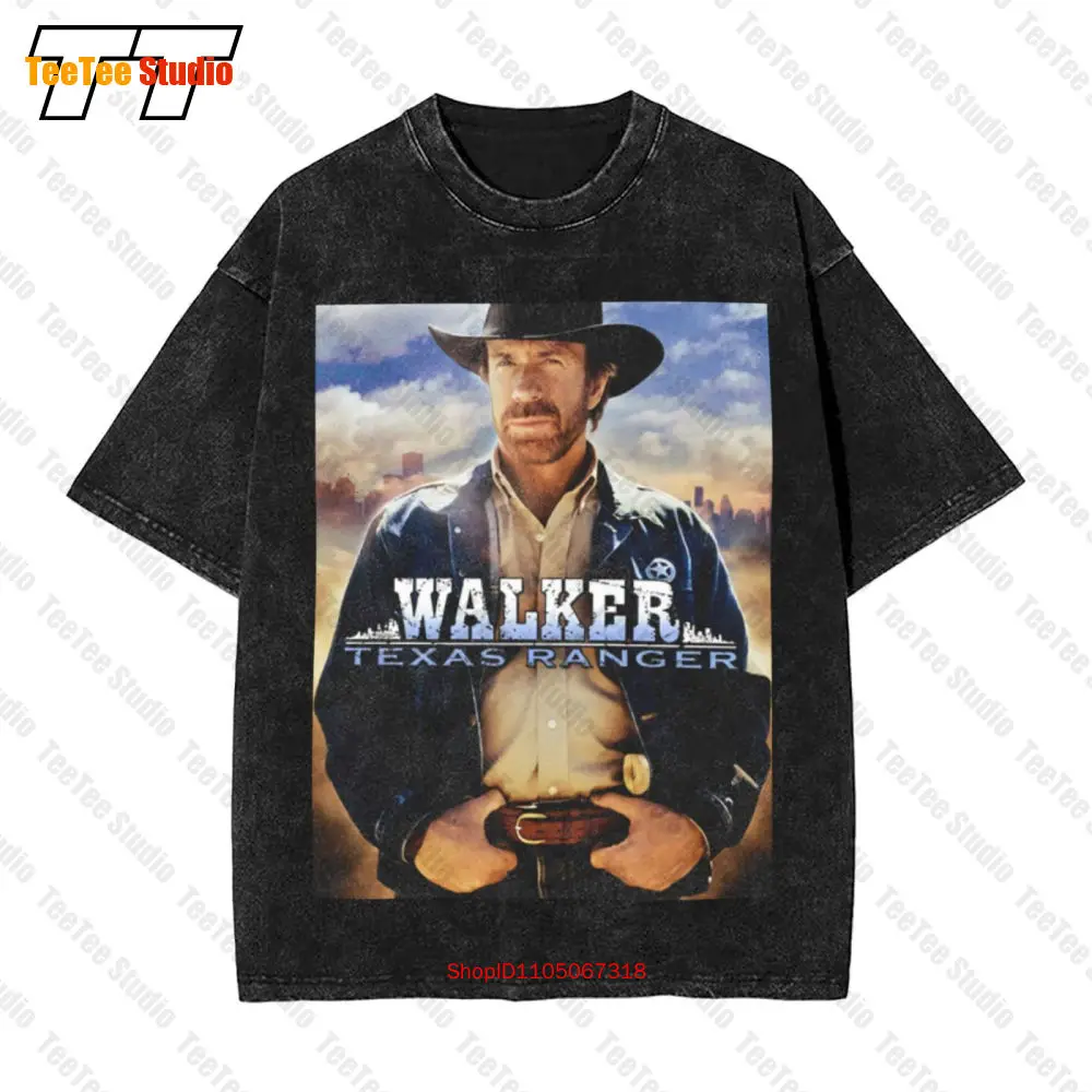 Walker Texas Ranger Chuck Norris Vintage camiseta extragrande GFLD