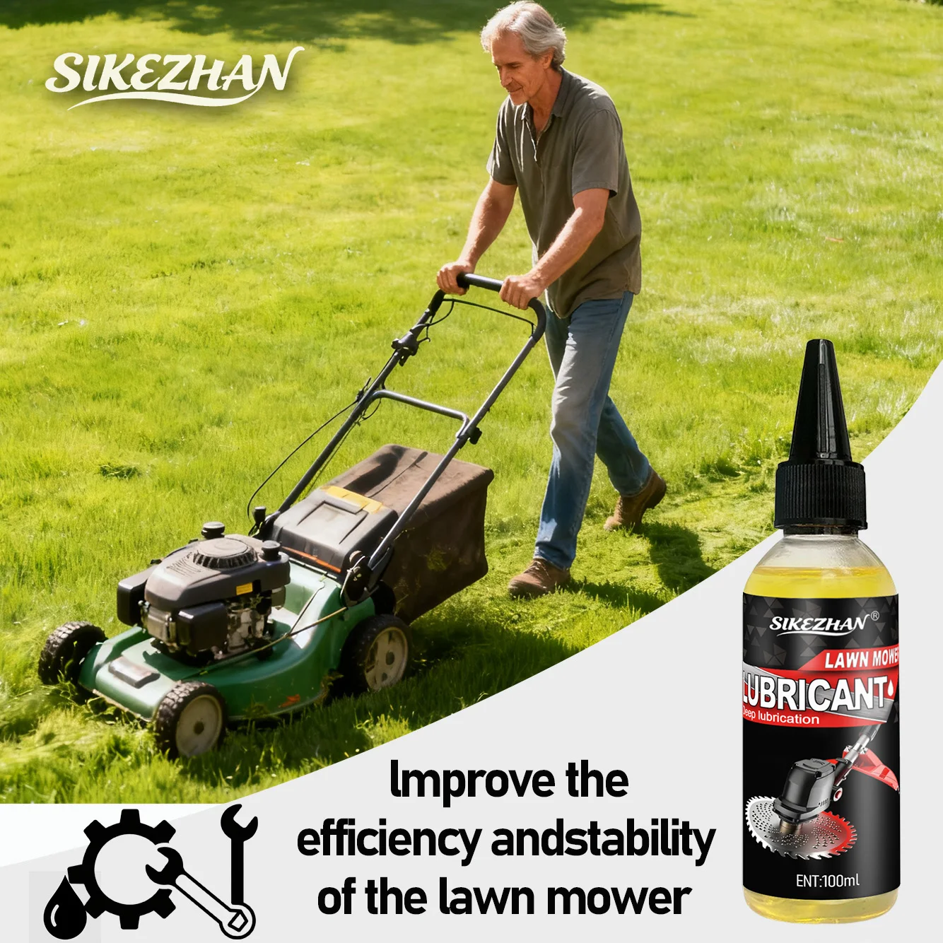 Roulements de tondeuse à gazon professionnels, lubrifiant pour lames et tondeuse, haute performance, prévention de la rouille, protection profonde, fonctionnement fluide