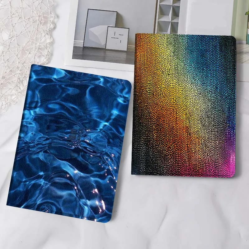 

Чехол для планшета Blue Water Wave Ripple для Apple iPad Air Pro mini 1 2 3 4 5 6 7 8 9 11 M2 M3 M5 M4 5th 6th 7th 10th 11th, подарок