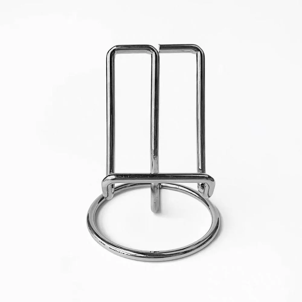 U-Shape Wire Bracket Metal Mineral Specimen Display Stand Agate Slice Holder Home Decor