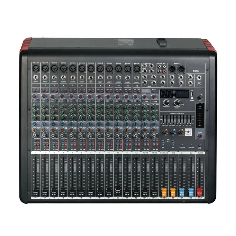 

TG Popular Stereo Mixing Amplifier Bluetooth Digital Amplifier 99 Kinds Of DSP Effectors Karaoke Amplifier