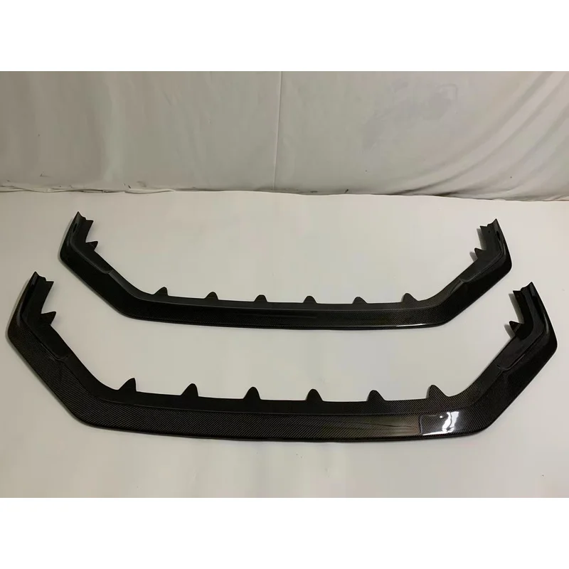 Hot Selling Double Deck Carbon Fiber Front Lip Aerodynamic Design Fit FL5 Type R Exterior Modification Accessories