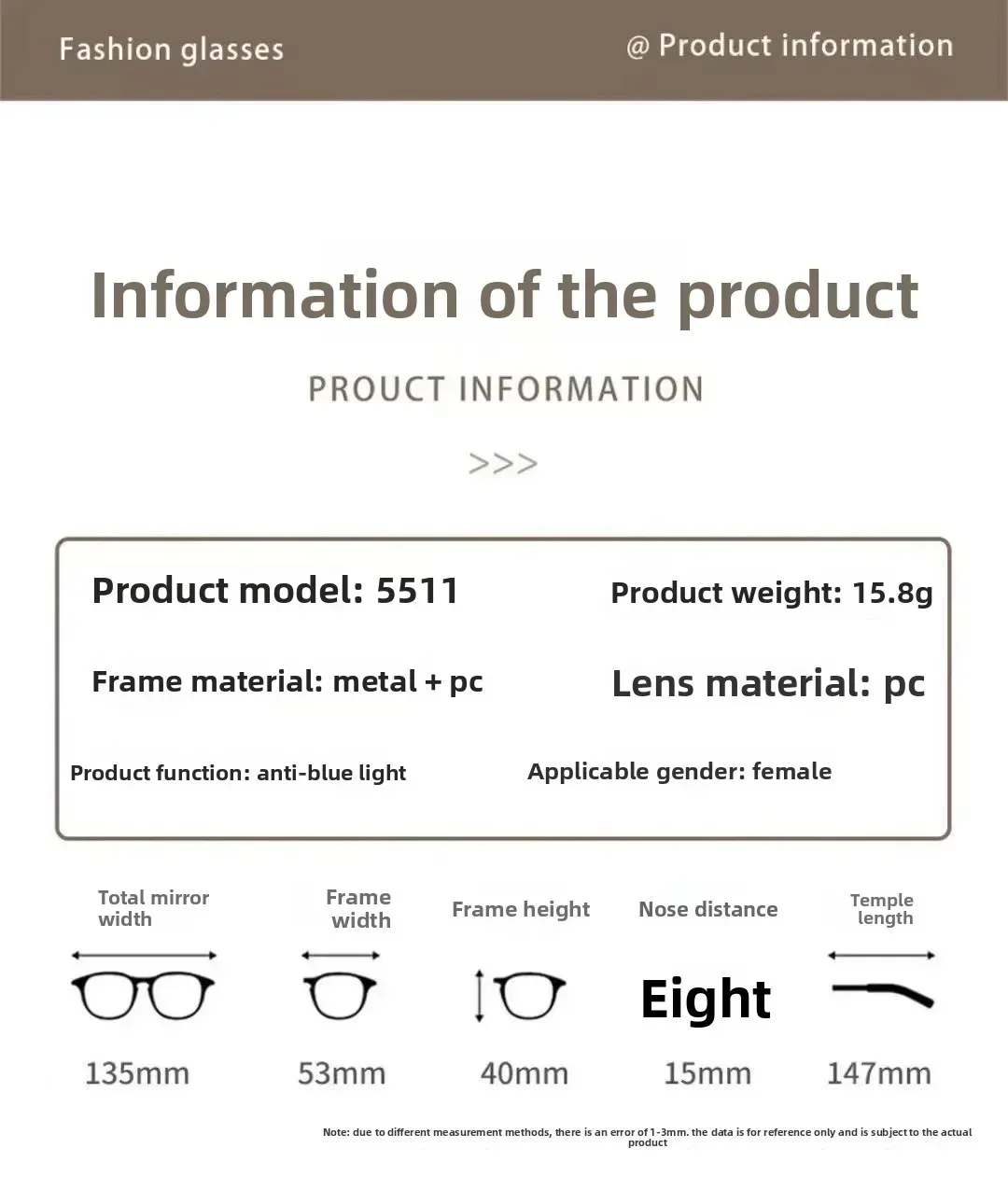 High-Definition Anti-Blaulicht Presbyopie Brillen Damen Modische Cat-Eye Ultraleichte Lesebrille 0 bis +4,0 – Detail 4