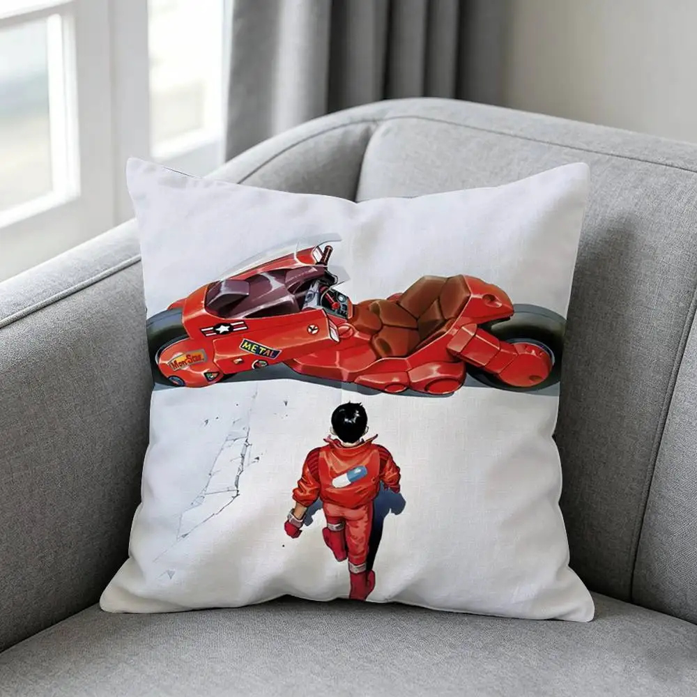 Anime-e Akira Shotaro Kaneda Pillow cover Soft Microfiber Pillowcase Home Sofa Decor Surprise Decorative printed.