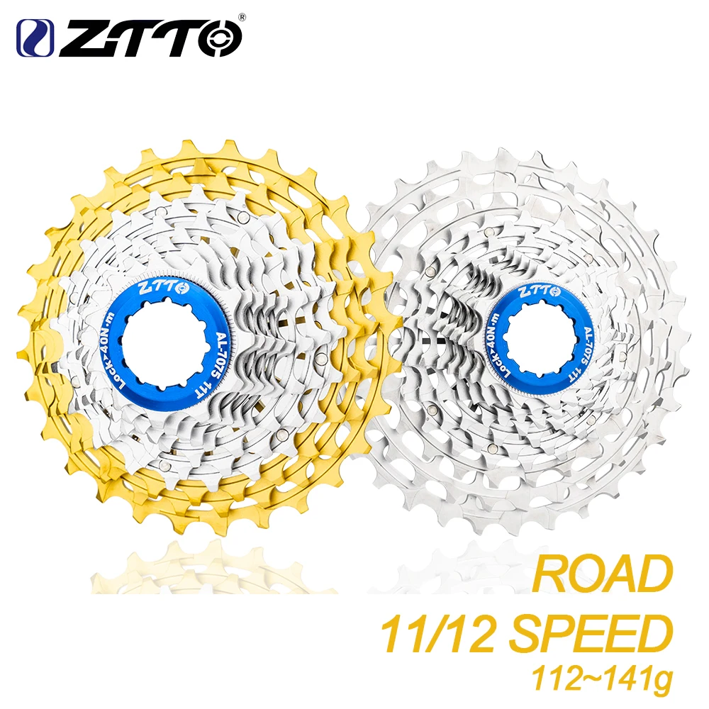 ZTTO Ultimate 11/12 Speed Road Cassette Ultralight 11s 12s 28/30/32/34/36T ULT Sprocket Freewheel 112~146g 11V 12V Gravel K7 HG