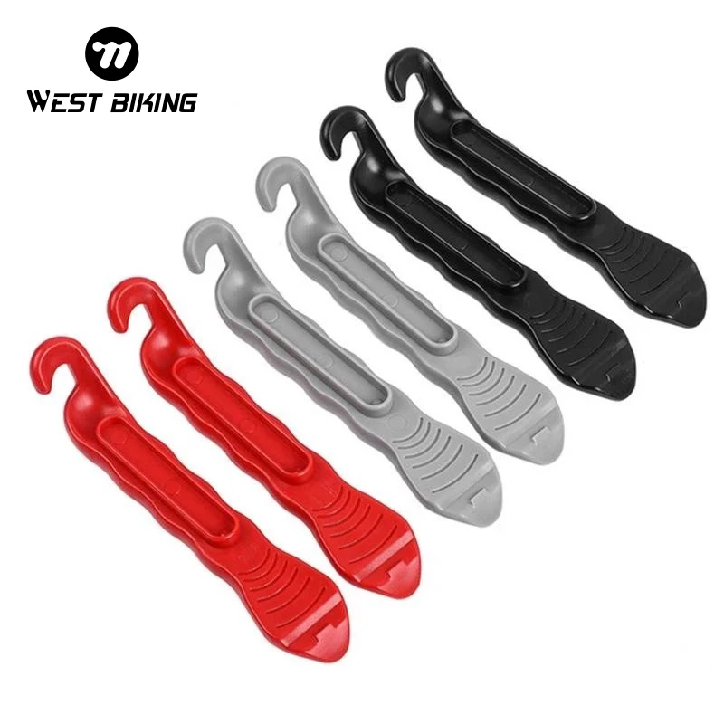 WEST BIKING Bicycle Tire Lever Lightweight Tire Pry Bar Crowbar MTB Bike Wheel Repairing Tool Tire Opener Remover Bicycle Tools