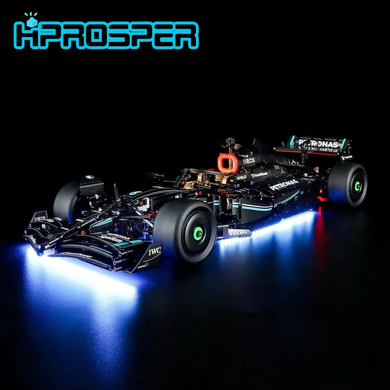 

Hprosper 5V LED Lights for Lego 42171 Mercedes-AMG F1 W14 E Performance Decorative Lamp With Battery Box