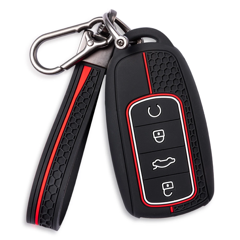 For Chery Jaecoo 7 J7 J8 phev 2025 2024 2023 Car Key Case Cover Protection Shell Auto Keychain Interior Supplies Accessories