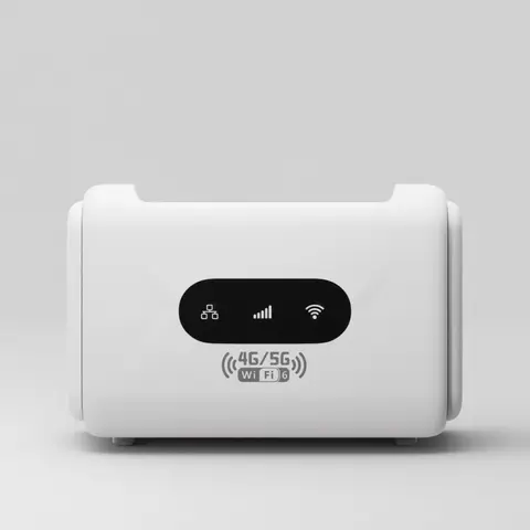 WiFi6 Router 4G LTE Router 300Mbps Modem 4G WiFi Portable Router Compatible with Non-Contract 5G SIM Cards Plug and Play