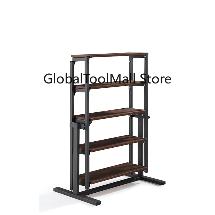 European Space Saving Transforming Wooden Folding Dining Table Set and Shelf Multi-use Table