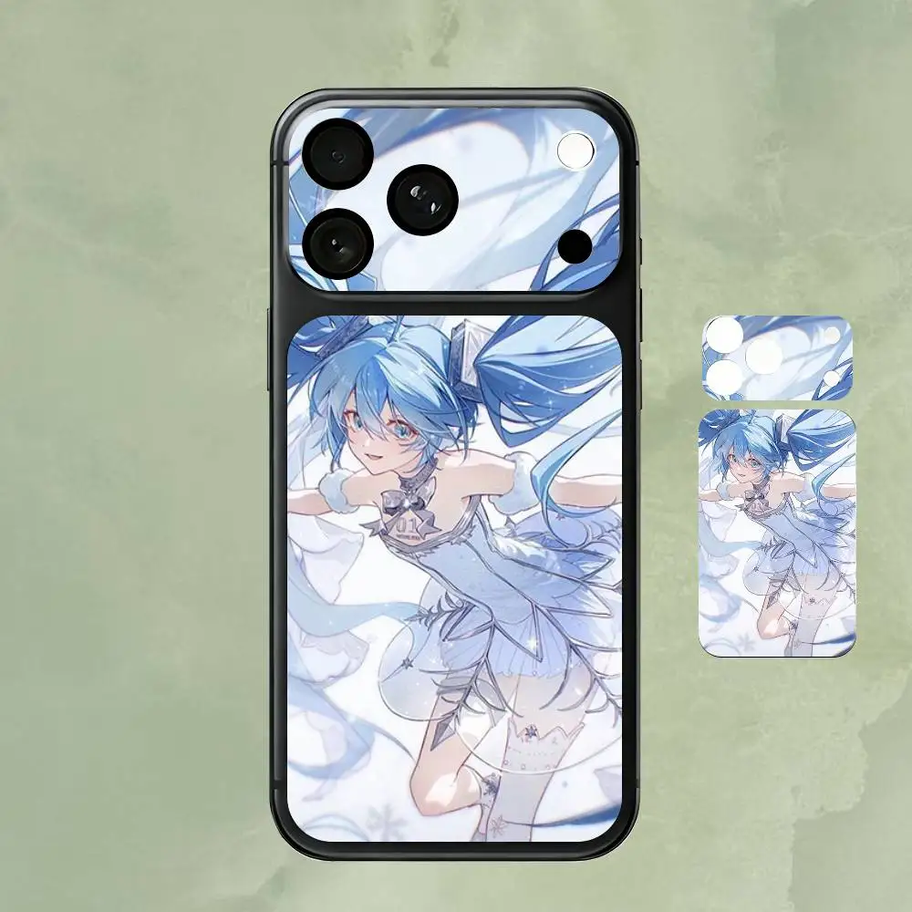 

Милые защитные декоративные наклейки-стикеры Homura Miki Sayaka для задней панели iPhone 17 Pro