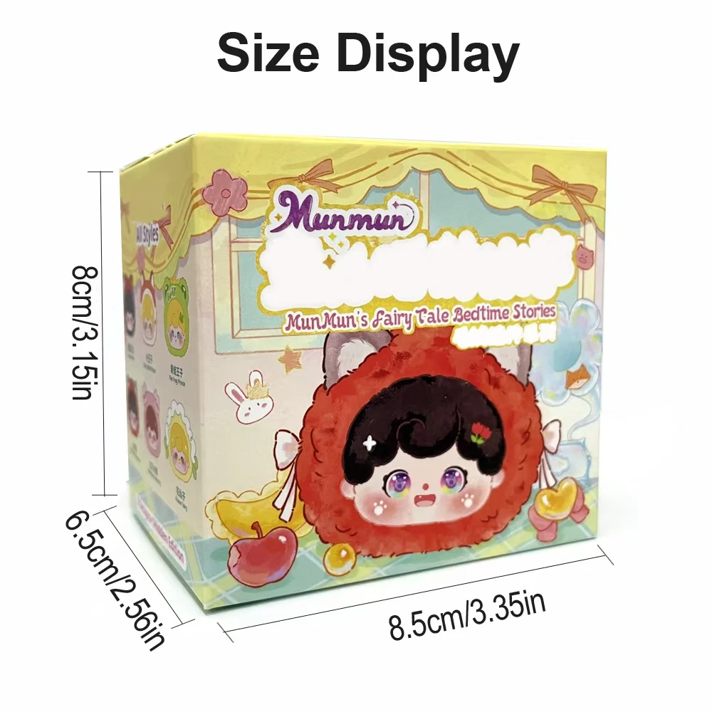 Nieuwe collectie trendy bedtijdverhaal-thema pluche pop blind box schattig meisje gezicht meisjesachtig hart figuur verjaardagscadeau