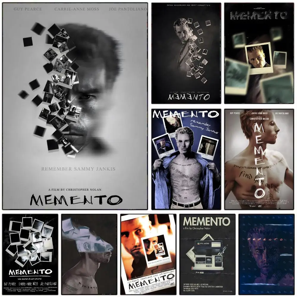 mind-bending movie M-Memento Poster Modern Home Decoration Interior Design & Contemporary Wall Art Collection