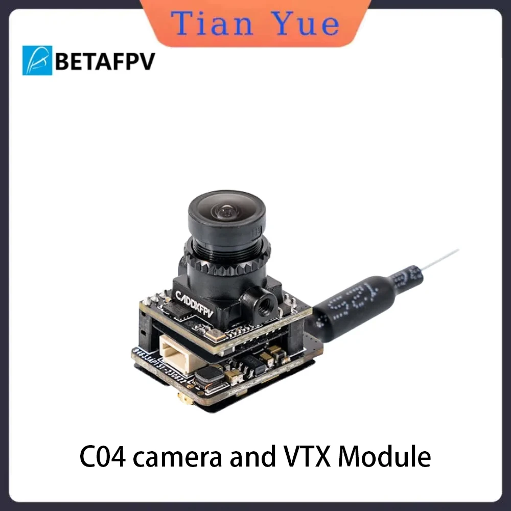 BETAFPV 1200TVL FPV-camera - C04 160 °   Groothoek, 1/3" CMOS 4,14 g voor lichtgewicht mini FPV-drone