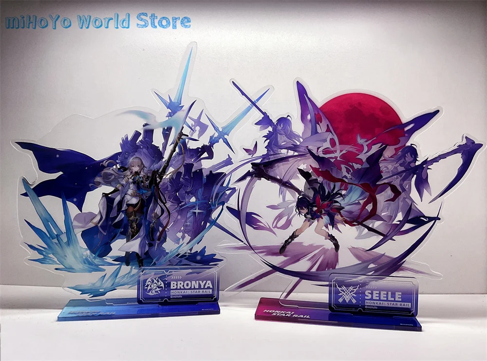 MiHoYo Official Genuine Honkai Star Rail Dan Heng Acrylic Tile Sushang Characters Anime Series Acrylic Tile Yanqing Gifts Seele image 6