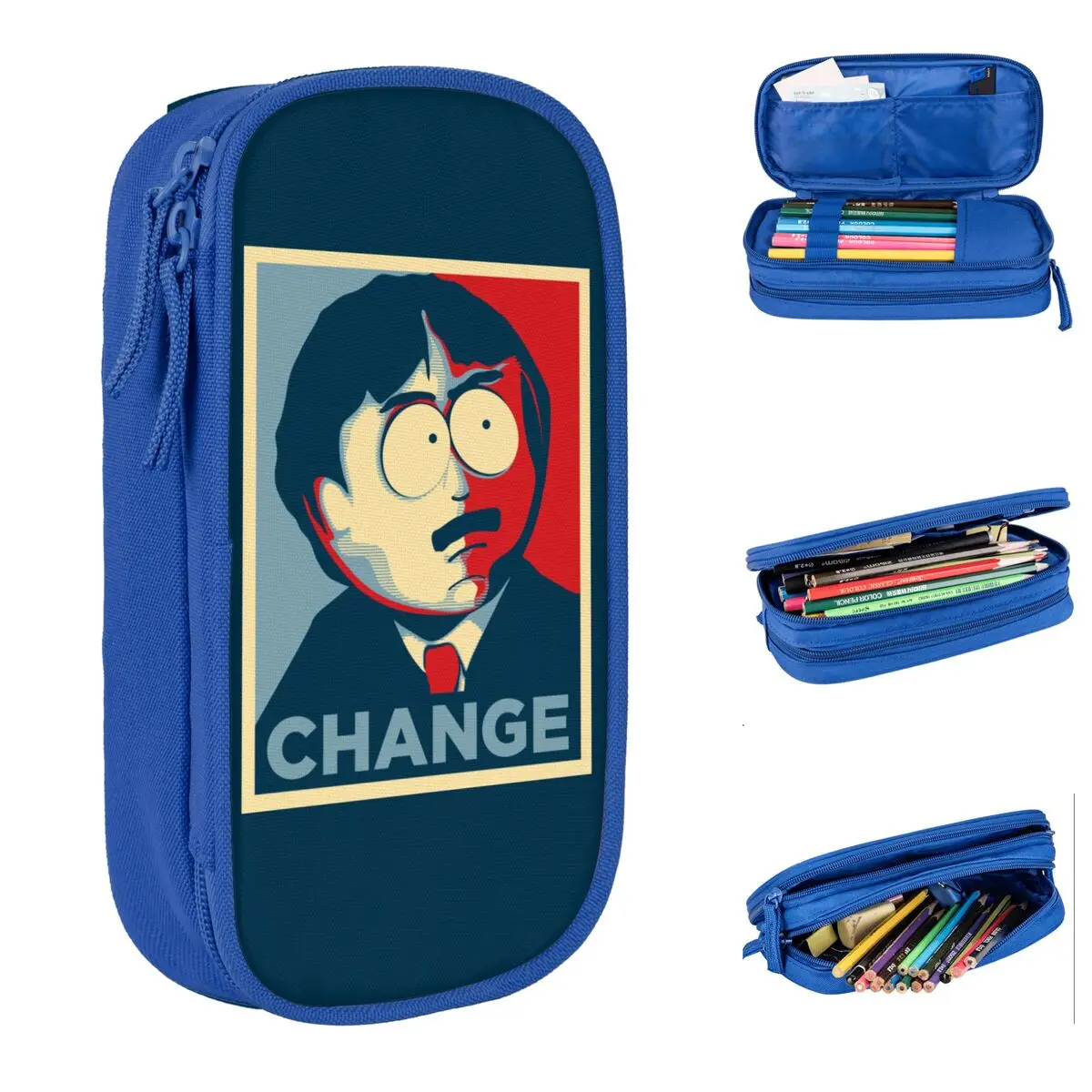 SouthsPark Change Pencil Cases New Pen Box Pencil Bags for Student Big Capacity Students School Cosmetic Pencil Box