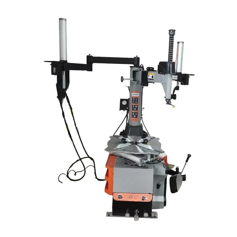 Industrial Triple Voltage System 110V/220V/1380V Compatible 8-10Bar Working Pressure High Torque 6.5RPM Tyre Change Machine