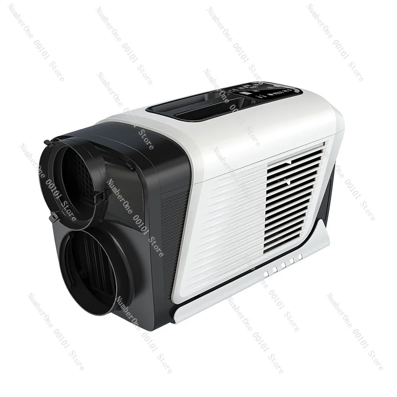 Portable Outdoor Air Conditioner for Camping, Self-Contained Cooling Unit for Car RV Tent, Mobile Parking Refrigeration System