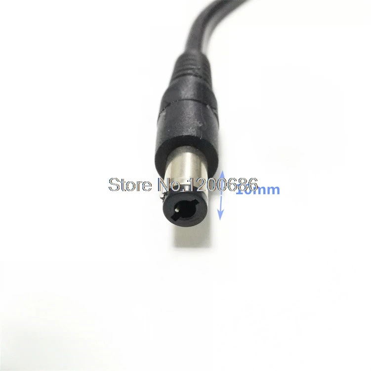 1.5M DC 5.5 * 2.5 18AWG 12/24V 10A 2.5mm DC Power Jack Plug wire harness for GPS Back Up Camera Car Cigarette plug