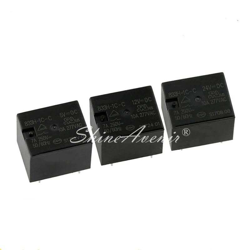 20PCS 812H-1C-C-5VDC 812H-1C-C-12VDC 812H-1C-C-24VDC 833H-1C-C-5VDC 833H-1C-C-12VDC 833H-1C-C-24VDC DIP-5 New Original