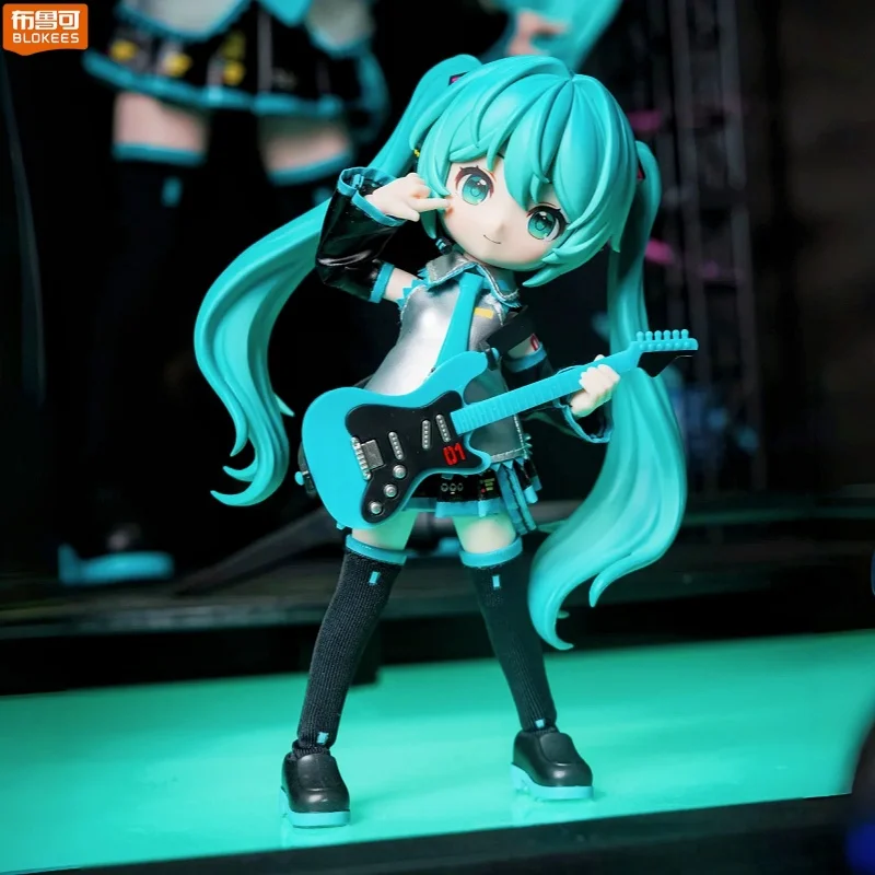 

Строительные блоки Blokees Хацунэ Мику, сборка микрочастиц, идея модели, украшения для дома, 3D мини-головоломка, детские игрушки, подарки