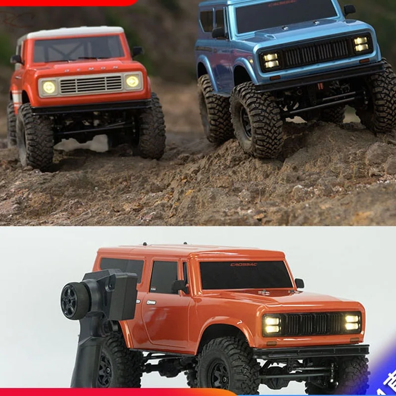

Crossrc Demon Kr4 Rtr Climbing Car Off-Road 1/10 Remote Control Electric Rc Model Car Four-Wheel Drive Adult Children'S Gift