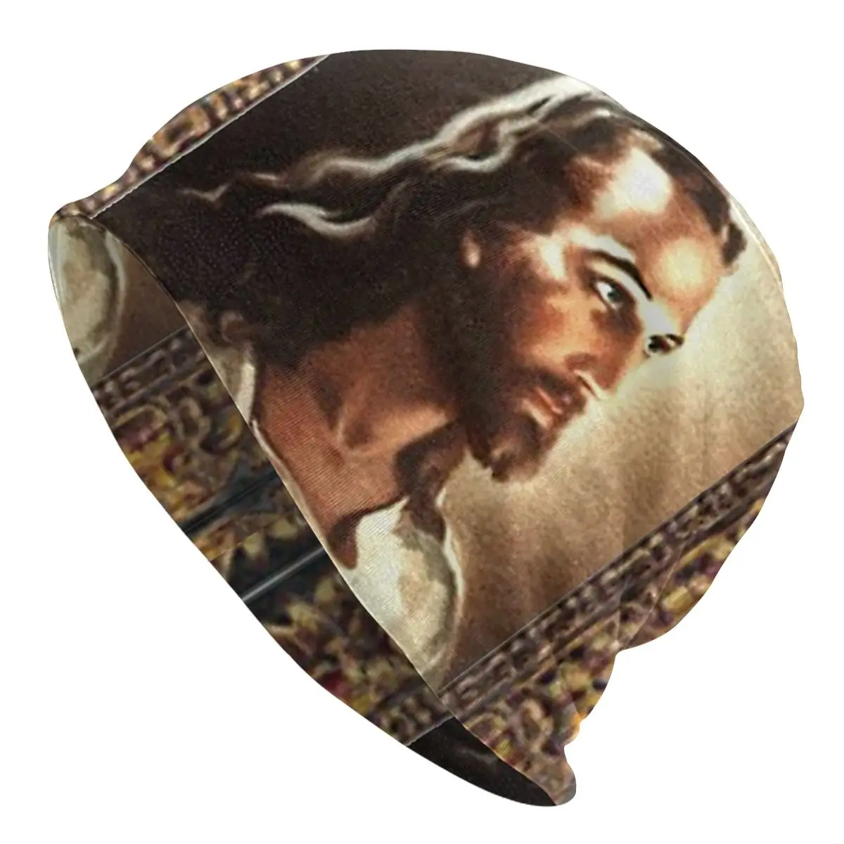 WARNER SALLMAN'S FRAMED Jesus Christ Nativity Washed Thin Bonnet Cycling Casual Beanies Protection Men Women Hats