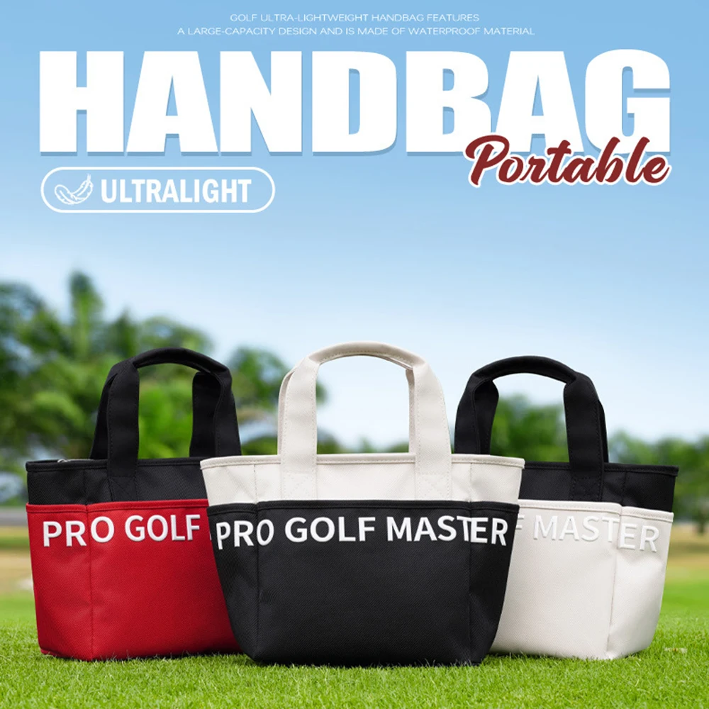 PGM Golf Clothing Bag Water-Resistant Large Capacity Golf Zip Bag Women Ultra Light Handbag Bags Large Capacity Storage