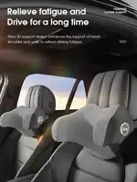 Reposacabezas de coche, almohada para el cuello para evitar inclinación del cuello, suministros para el coche, soporte lateral para adultos y niños, memoria en forma de U, 1 ud.