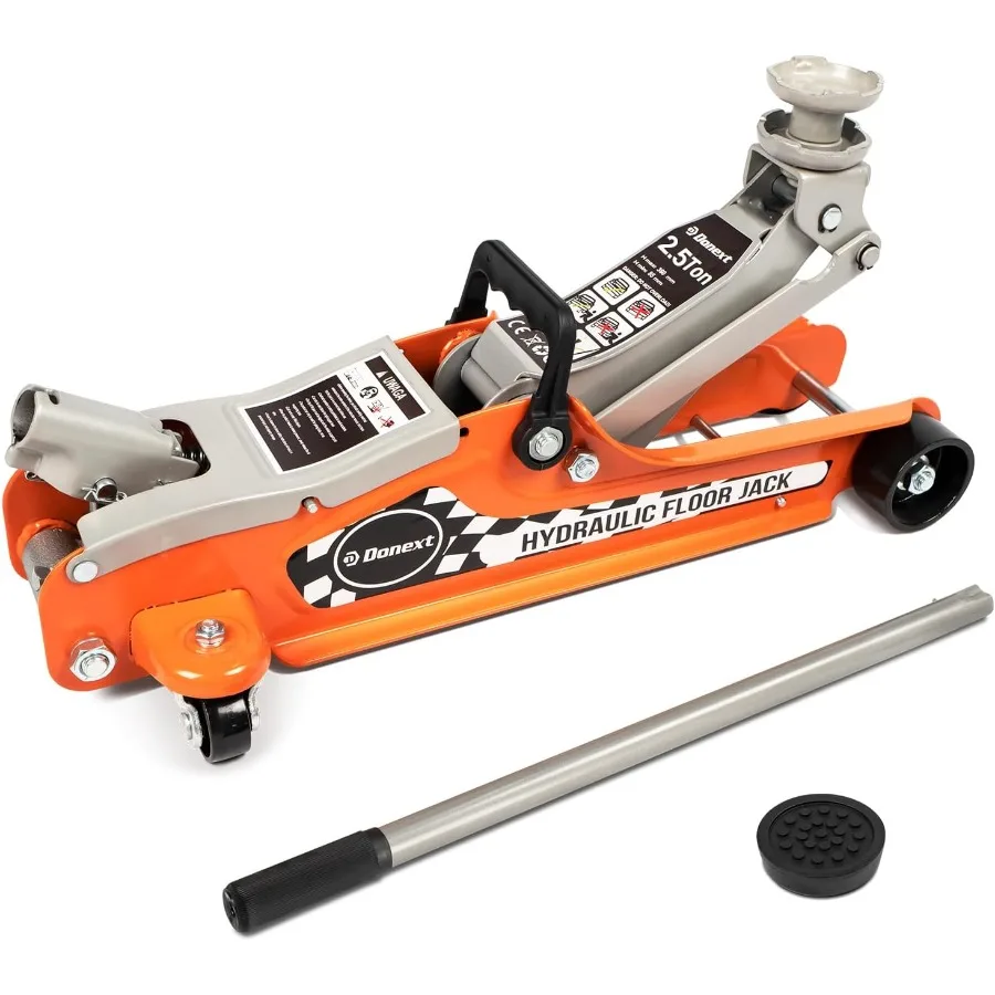 

2.5 Ton Low Profile Racing Floor Jack Heavy Duty Steel Construction Lifting Range 3.3514.17