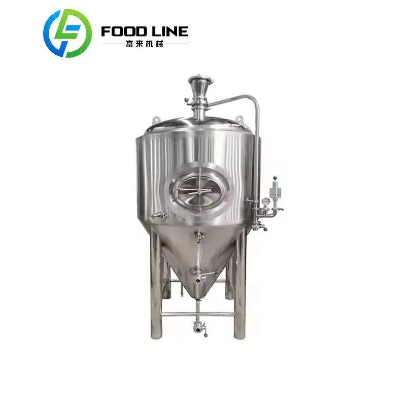 200L Micro Brewery Setup Home Brewing Equipment mit Edelstahlfermenter für Bastelbier
