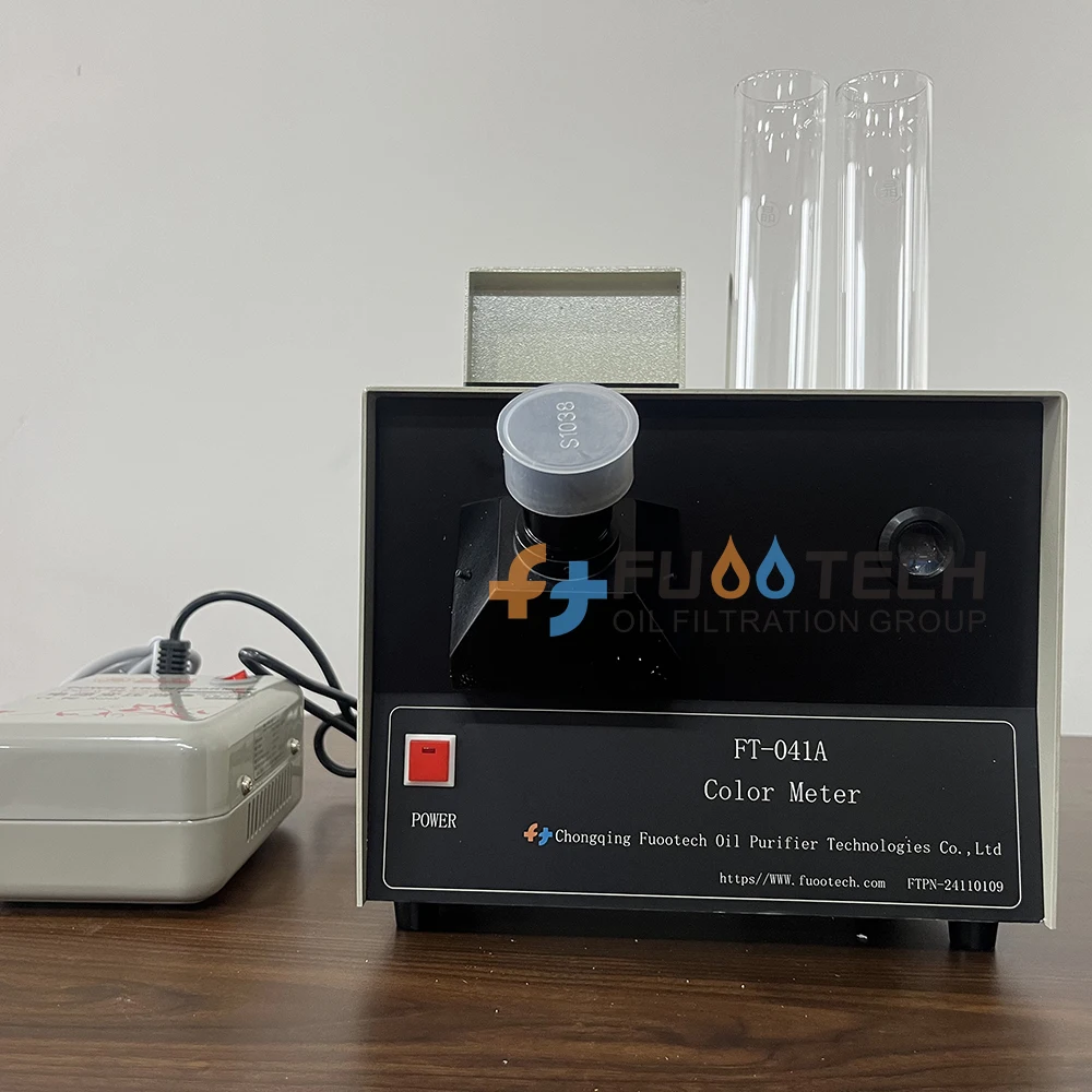 

FUOOTECH Digital ASTM D1500 Petroleum Products Colorimeter FT-041A Engine Oil Color Tester