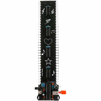 DIY Sound Control LED Music Spectrum Electronic Kit 32-Segment RGB 4 Spectral Effects DIY Soldering Practice USB Interface DC 5V
