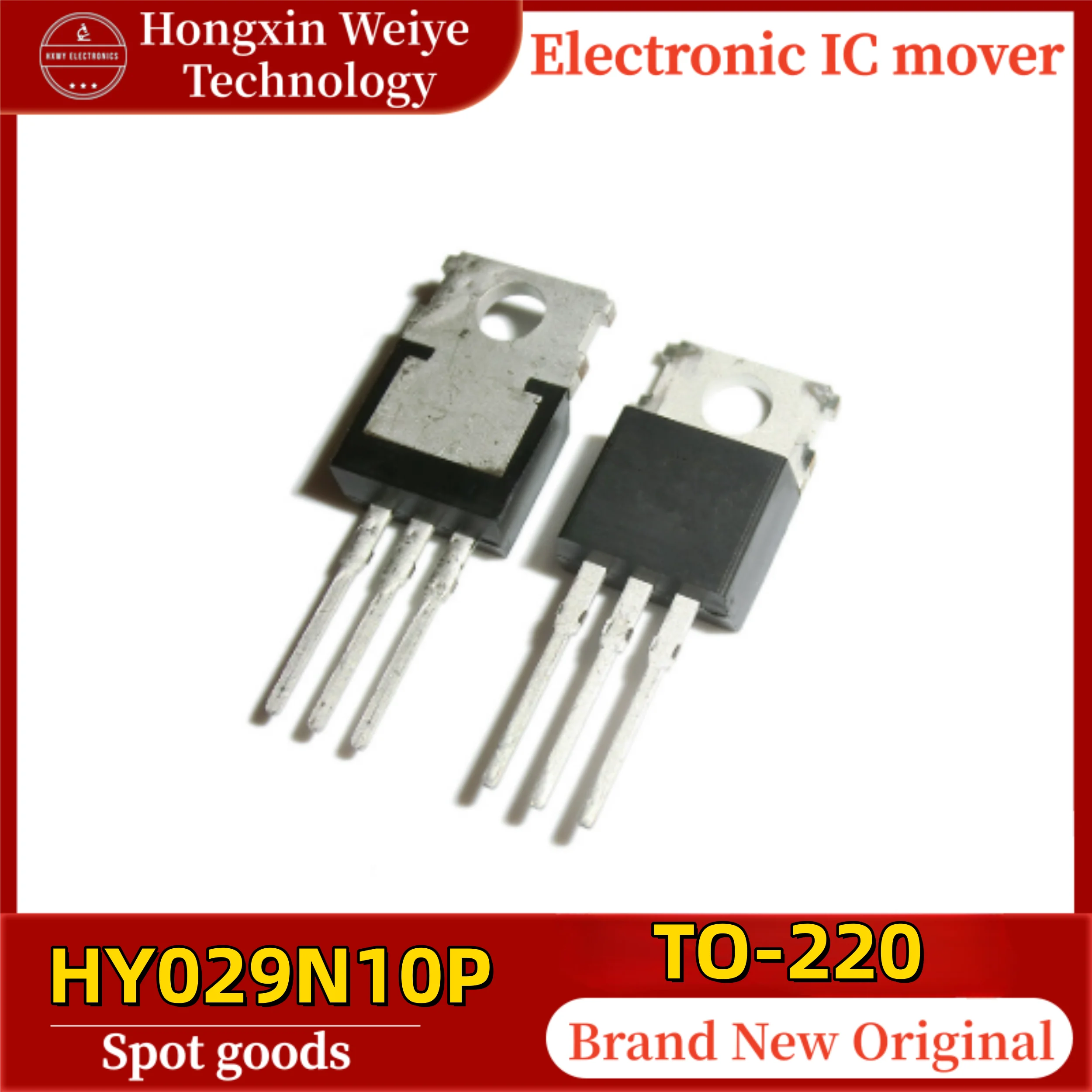 

(20/50 pieces) HY029N10P with Silkscreen Mark HY029N10 HY029N10P TO-220 100V 270A MOSFET Power Transistor IC 100% Original In St