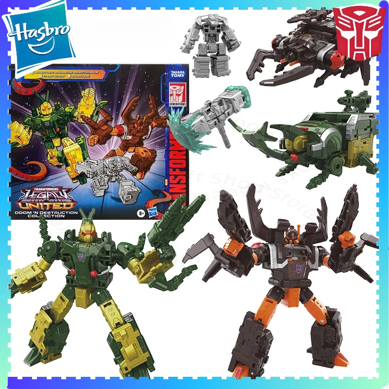 

Hasbro Transformed toys Legacy United Doom'n Destruction Collection 3-Pack Chop Shop Barrage Original Action Figure Model Toy G