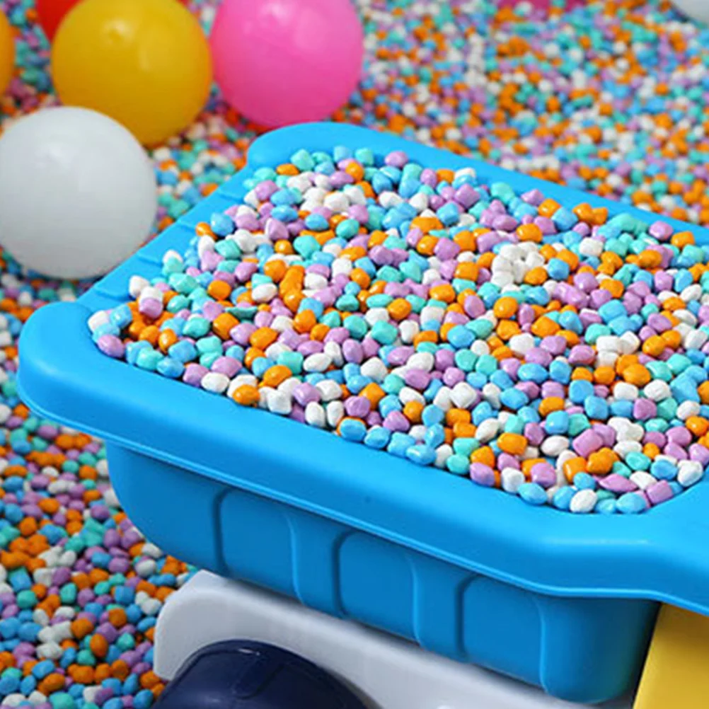 Outdoor Sensory Table Sand Plastic Pellets Playhouse DIY for Crafts Tray Accessory Toys