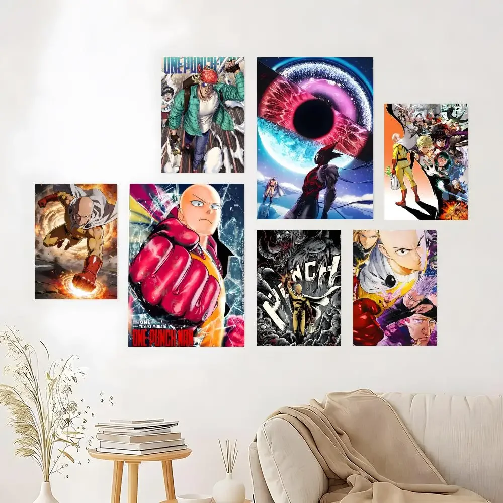 Anime O-One-Punch M-Man Poster Multi-Purpose Wall Art for Living Room Bedroom Office  Bar Home Decor Gift - view 2