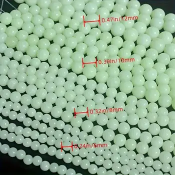 100/袋 珠寶製作用夜光珠,手鍊,項鍊,手工藝品,釣魚夜光珠 10 最佳銷售 發光珠子 - №3