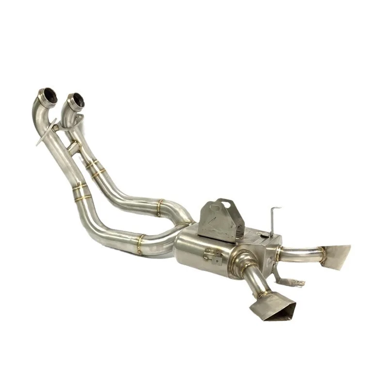 

Apulia RS660 TUONO 660 modified stainless steel motorcycle bottom exhaust pipe
