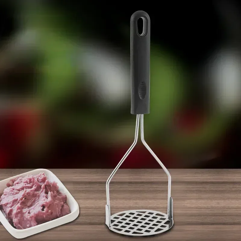 Stainless Steel Pressed Potato Masher Ricer Puree Juice Maker Potato Pusher Smooth Mashed Potatoes Crusher Fruit Tools Kitchen