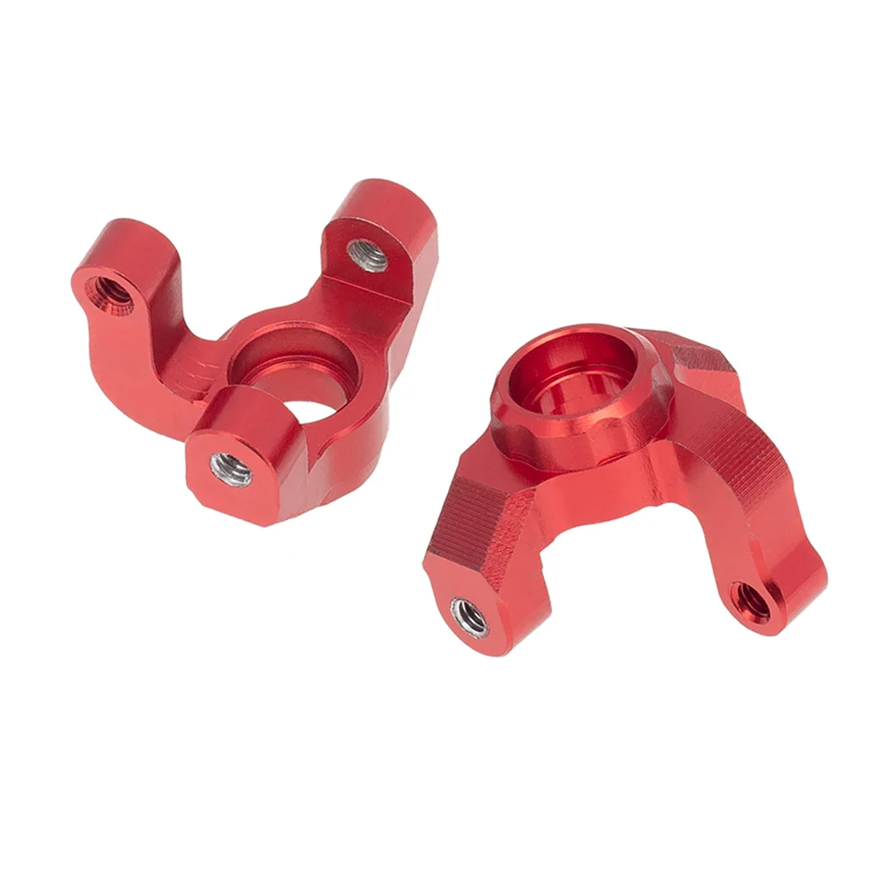 2Pcs Metal Front Steering Knuckle Arm Spindle for Losi 1/18 Mini-T 2.0 2WD Stadium RC Truck Car Upgrade Parts,2