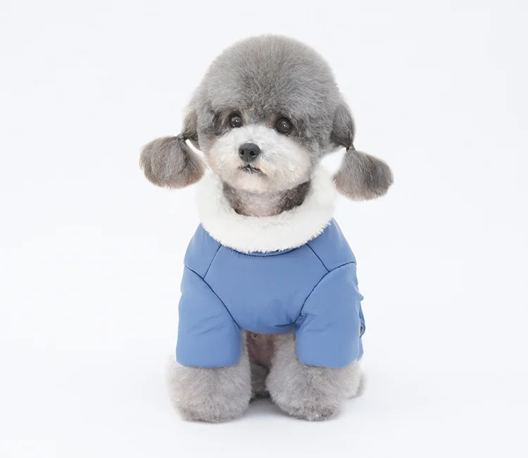 Warm Winter Pet Jacket Coat  Dog Clothes Jumpsuit Rompers Puppy Small Dog Costume Yorkie Pomeranian Poodle Bichon Costume Outfit