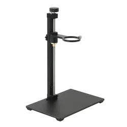 Portable Aluminum Alloy Video Microscope Stand Mini Table Holder Adjustable 50mm Focus Bracket For HDMI USB VGA Camera