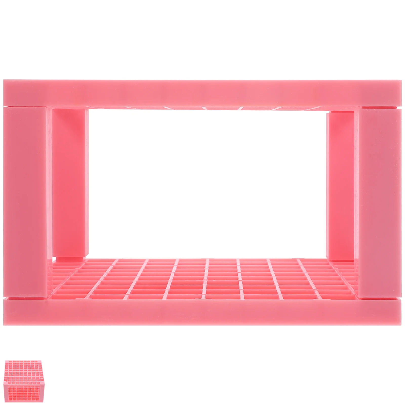 

96 Holes Pen Holder Black Square Paintbrush St for Artists Multi function Desk ganizer Storage Rack Pencil Brush Holder Art