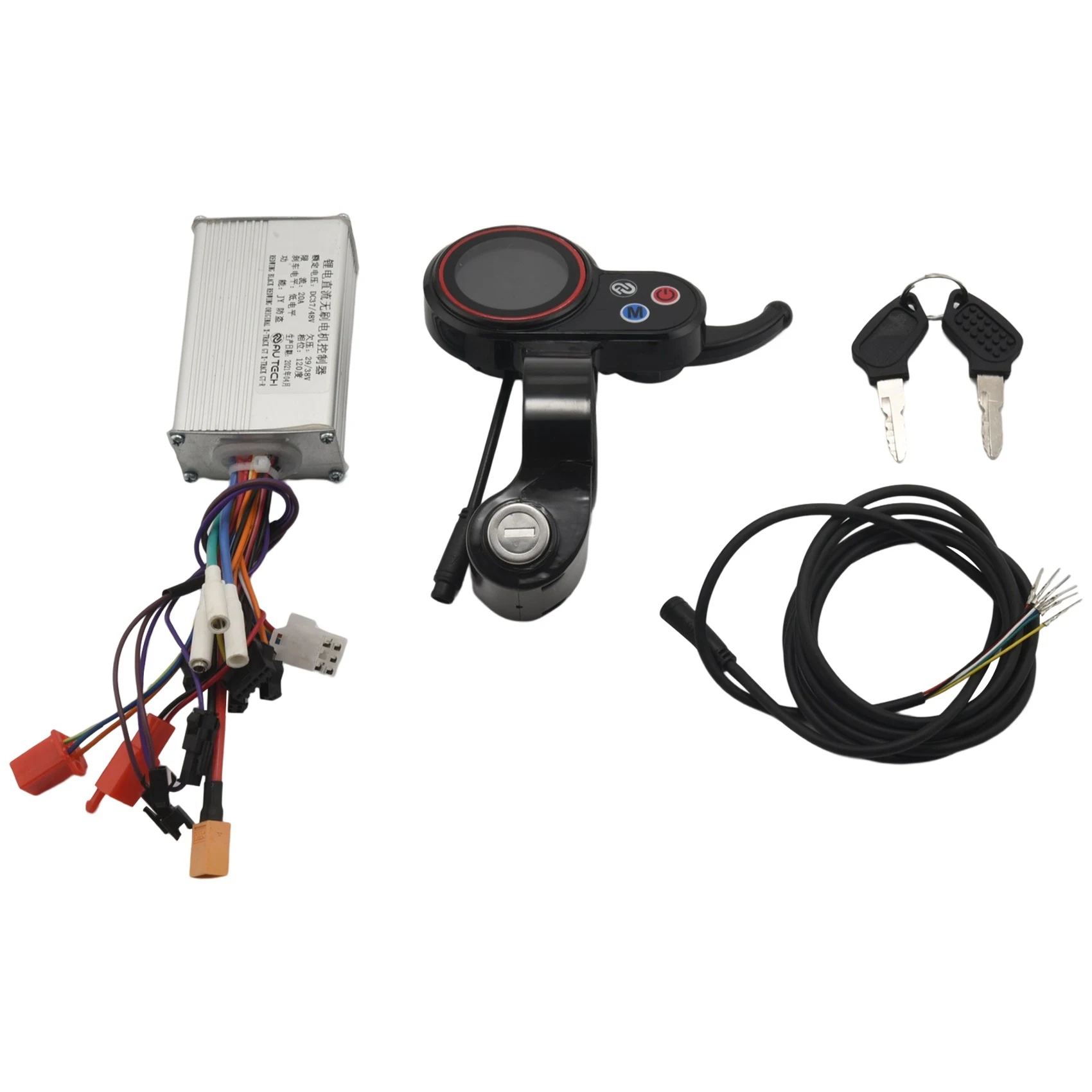 

NJAX-T Brushless Controller and LCD Acceleration Instrument for Electric Scooter 36V