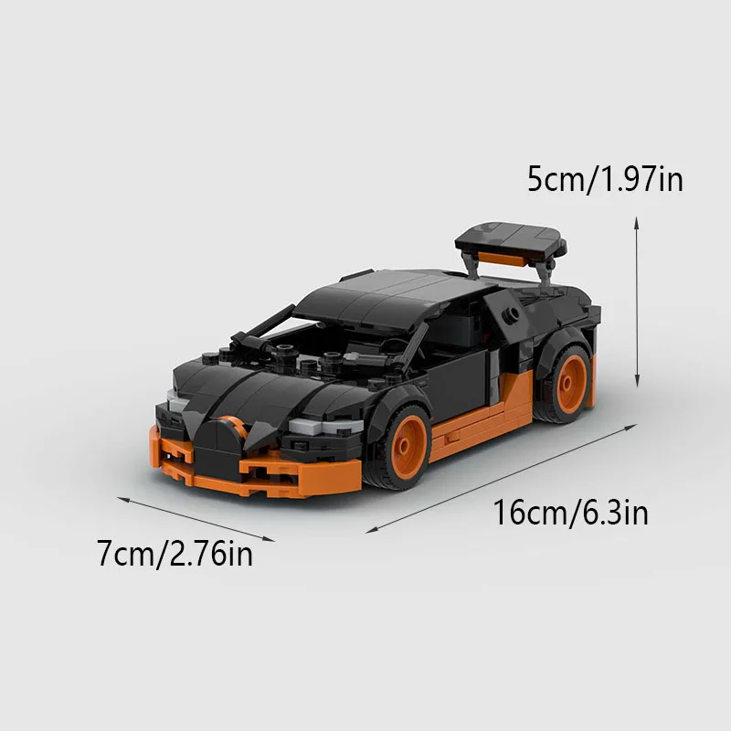 World Famous Car Building Blocks City Vehicle Speed Champion Sport Race Model Bricks Technique Moc Kids Toys Birthday Gifts